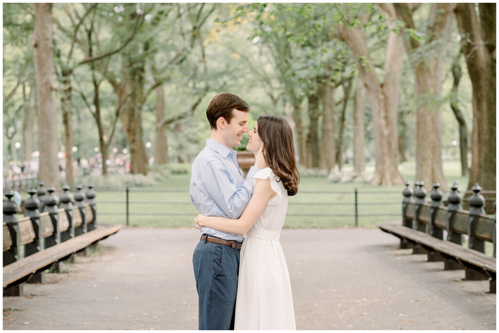The Mall Central Park Engagement Session 