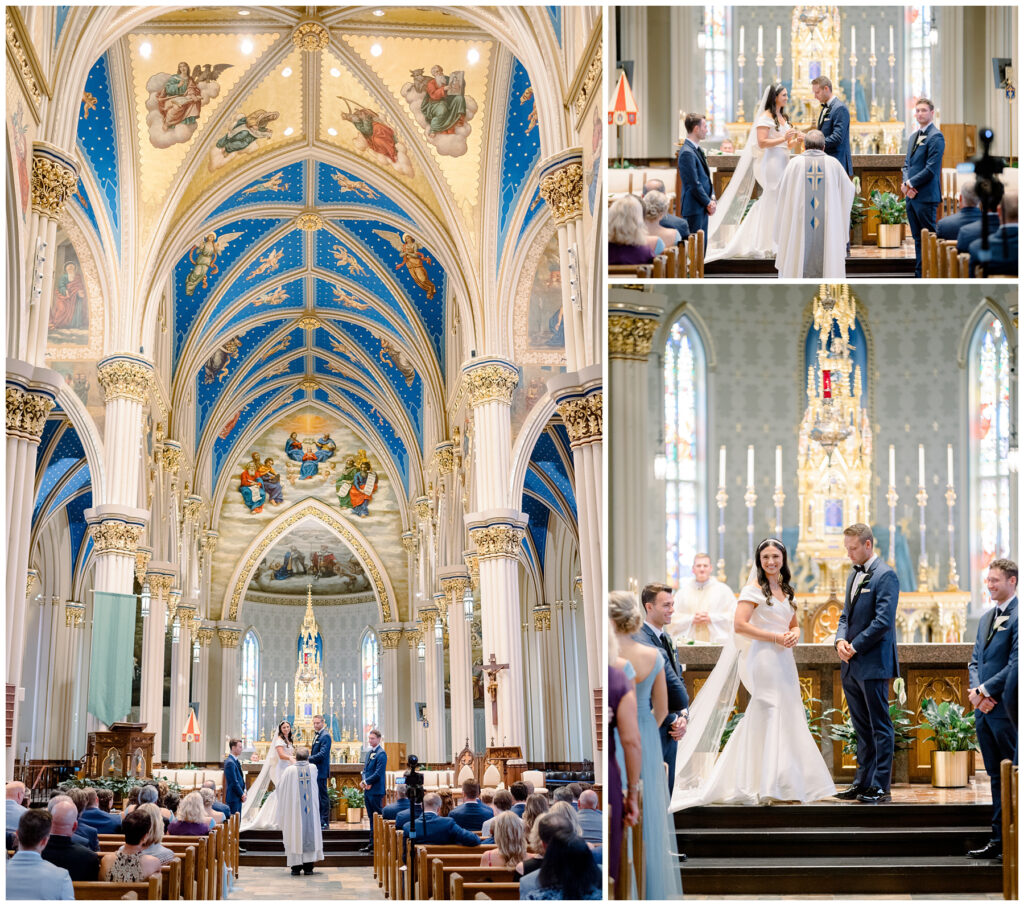 Wedding Mass at The University of Notre Dame
