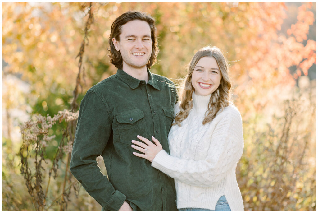 Fall Engagement Session at Lincoln Park Zoo