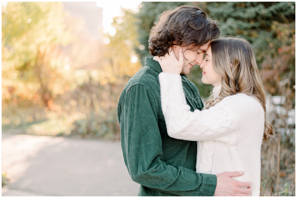 Chicago Engagement Session in the Fall