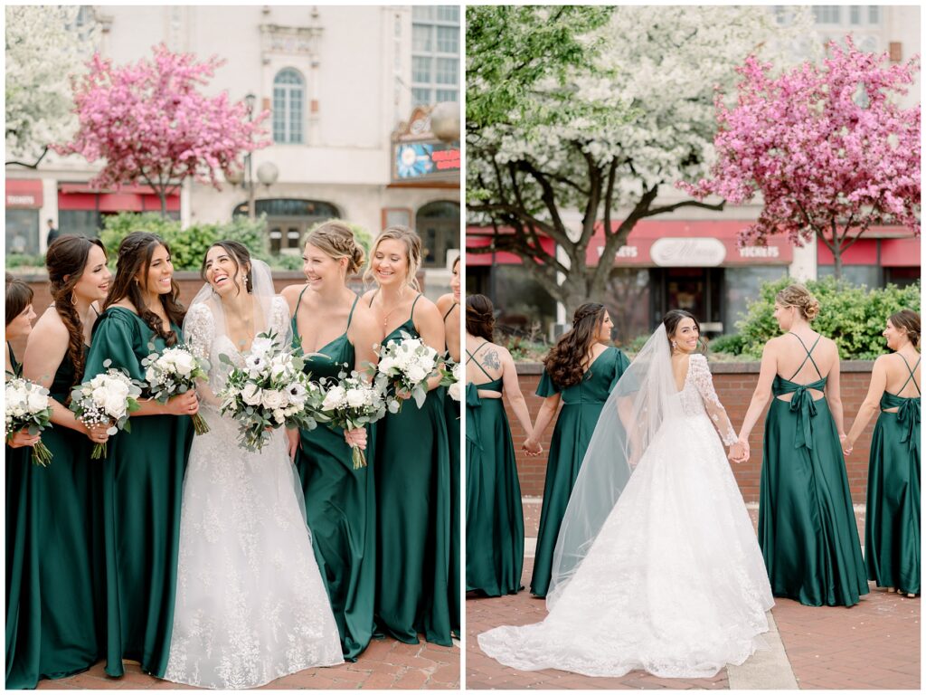 Emerald Green Spring Wedding in South Bend Indiana 